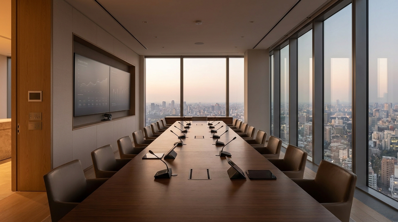 Boardroom and commercial audio-visual